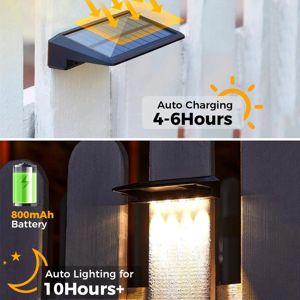 Waterproof Solar Wall Lights